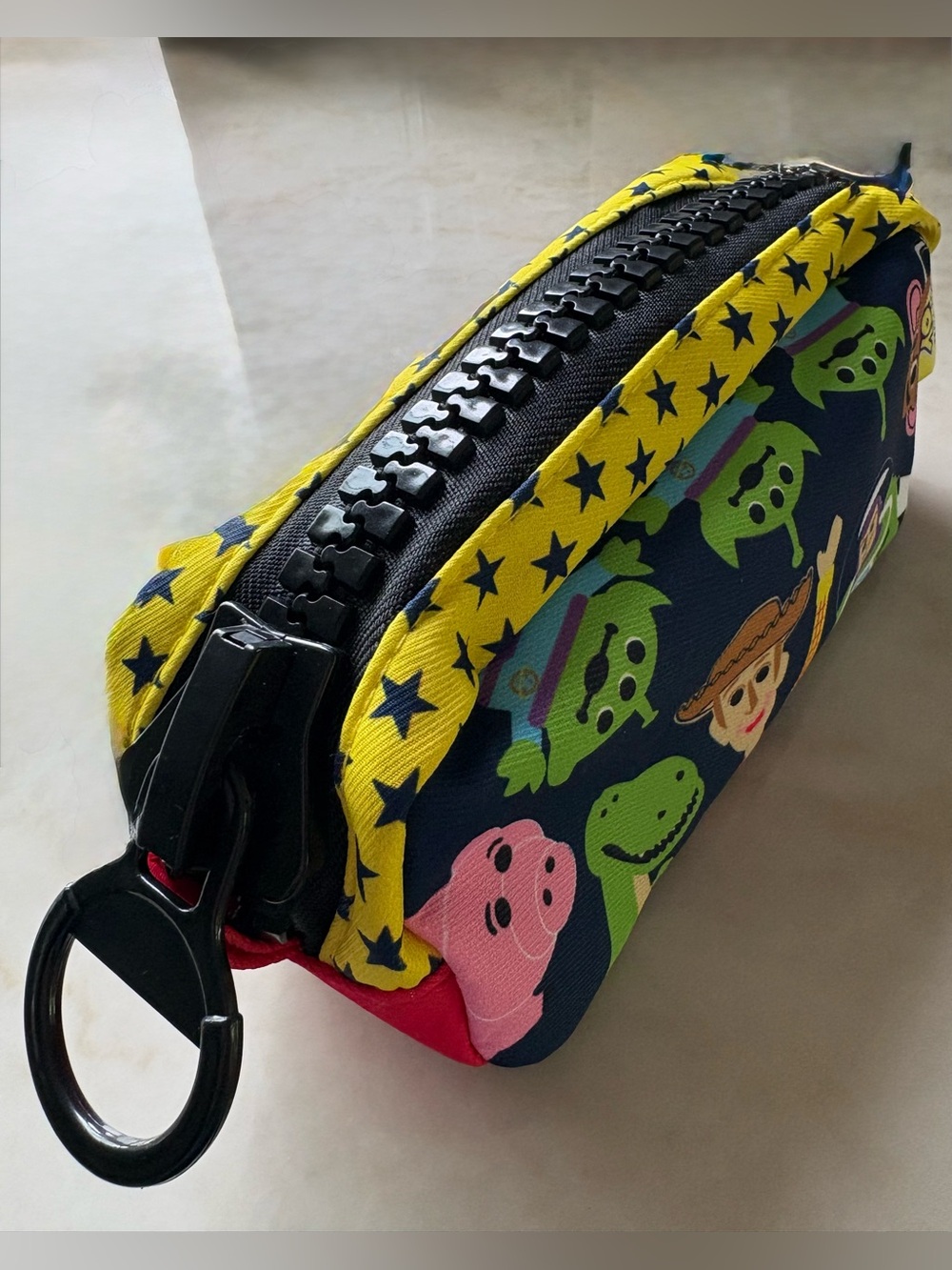 Toy Story pencil bag with large zipper